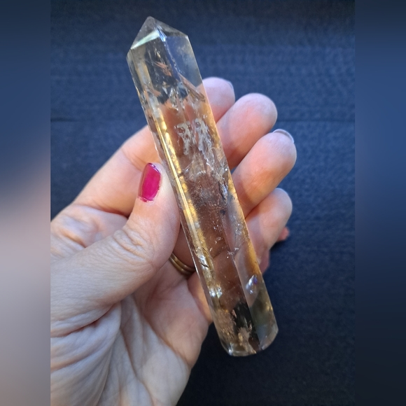 Smokey Quartz Crystal Massage Wand - Picture 1 of 5